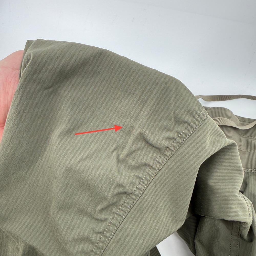 Lululemon Dance Studio Mid-Rise Jogger Carob Brown Green Women 6 Active W5ENMS - Picture 2 of 7